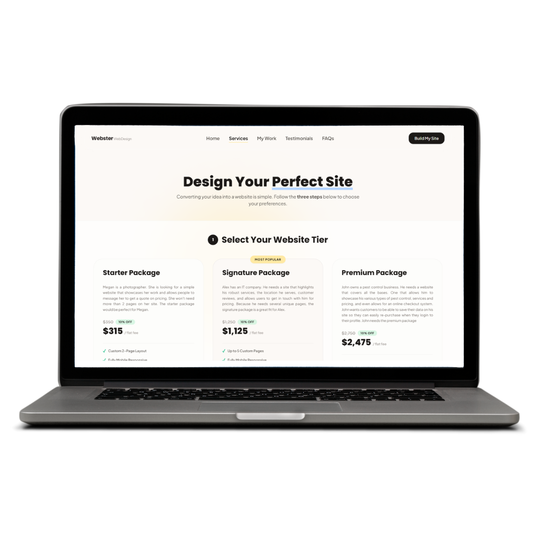Webster Web Design 2